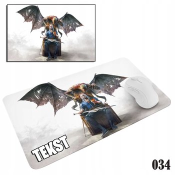 PODKŁADKA POD MYSZKĘ MYSZ WZORY DO WYBORU - WIEDŹMIN WITCHER 20x24cm - WORLD CASE