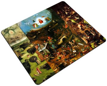 Podkładka Sąd Ostateczny Hieronim Bosch 24x19cm - None