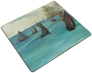 Podkładka Widok na morze, spokojna pogoda (Vue de mer, temps calme) Édouard Manet 24x19cm - None