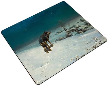Podkładka wilk alfred wierusz-kowalski 24x19cm - None
