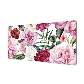 Podkładka winyl na biurko Pąki różowych kwiatków, ArtprintCave - ArtPrintCave