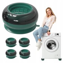 Podkładki antywibracyjne pod pralkę zmywarkę stabilizujące uniwersalne 4szt