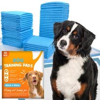 Podkłady chłonne higieniczne maty jednorazowe dla psa kota 50szt 90x60 cm L