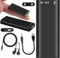 Podłącz Do Telefonu Bardzo Mały Mini Mikro Podsłuch Pluskwa 11 Godzin 8Gb