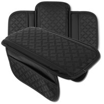 Podłokietnik Samochodowy CZARNY Uniwersalny Ekoskóra Środkowy Nakładka