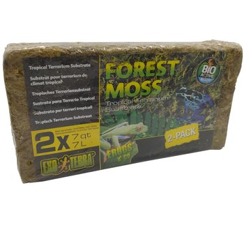 Podłoże Do Terrarium Exo Terra Forest Moss, 2 X 7L - Exo Terra