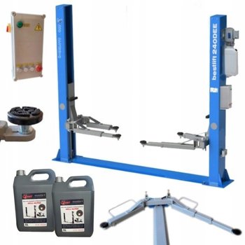 PODNOŚNIK 2 KOLUMNOWY 4T 4000KG AUTOMAT BESTLIFT 240 expert DŁUGIE RAMIONA - Inny producent