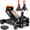 Podnośnik hydrauliczny VERDA samochodowy 3T SN3022 + kobyłki SN2430 - Verda