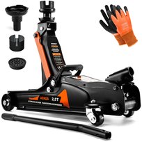 Podnośnik Samochodowy Hydrauliczny Żaba Lewarek 2,5T Niski Guma Sn10663P