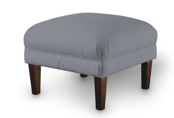 Podnóżek do fotela Cotton Panama, szary, 56x56x40 cm - Dekoria