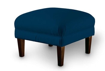 Podnóżek do fotela, granat, 56 × 56 × 40 cm, Velvet - Dekoria