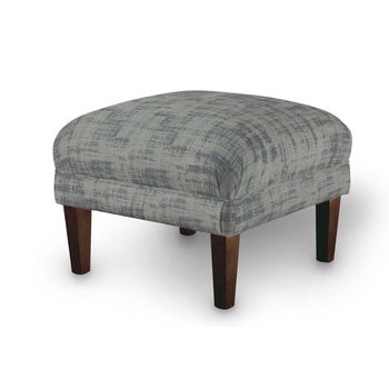 Podnóżek do fotela, szary beton, 56 × 56 × 40 cm, Velvet - Dekoria