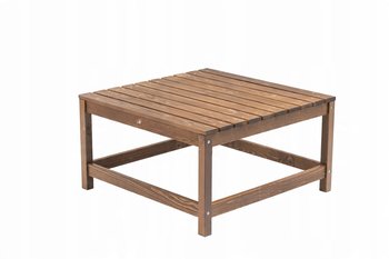 Podnóżek Ogrodowy Drewniany Siedzisko Sosna Meble ogrodowe na taras balkon - inna (Inny)