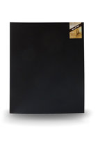 Podobrazie bawełniane czarne BLACK 100x160