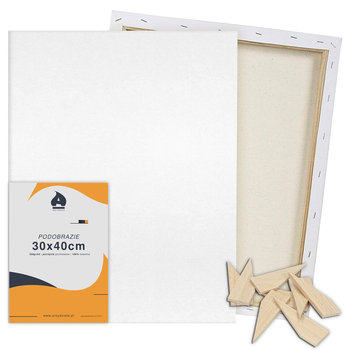 Podobrazie Malarskie 30x40 Płótno Do Malowania Bawełniane Gruntowane Białe - Arcydziele