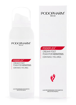 Podopharm PODOFLEX, krem do stóp w piance na zrogowacenia, 125 ml - Podopharm