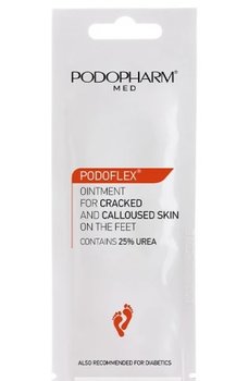 Podopharm, Podoflex, maść do zrogowaciałej i popękanej skóry stóp, mocznik 25%, 10ml - Podopharm