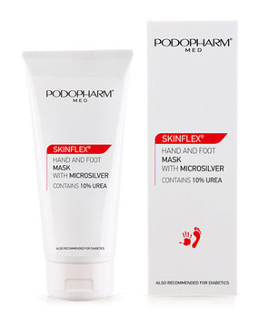 Podopharm, Skinflex, maska do dłoni i stóp z mikrosrebrem, 75 ml - Podopharm