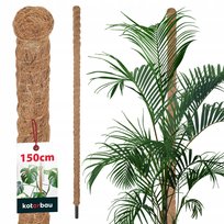 PODPORA DO ROŚLIN 150CM TYCZKA PAŁKA Z WŁÓKNA KOKOSOWEGO 3,2 PALIK KOKOSOWY Kotarbau