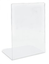 Podpórka do książki z plexi 2mm - gładka 2X3