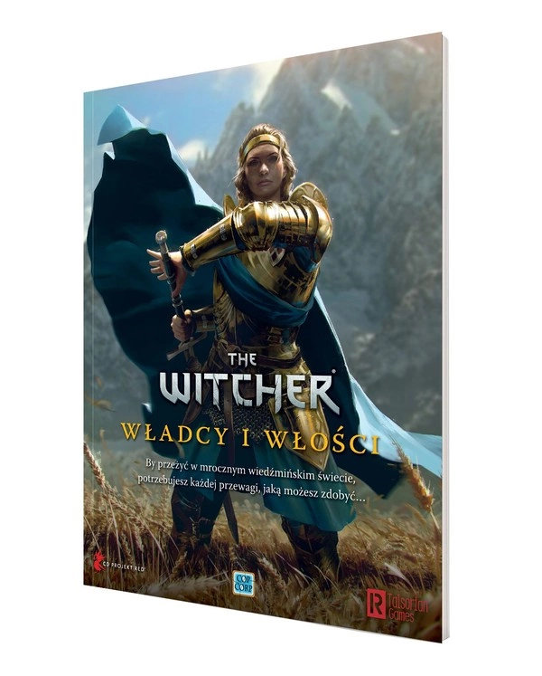 Podręcznik Dodatek The Witcher RPG Wiedźmin Władcy I Włości Ekran Mistrza