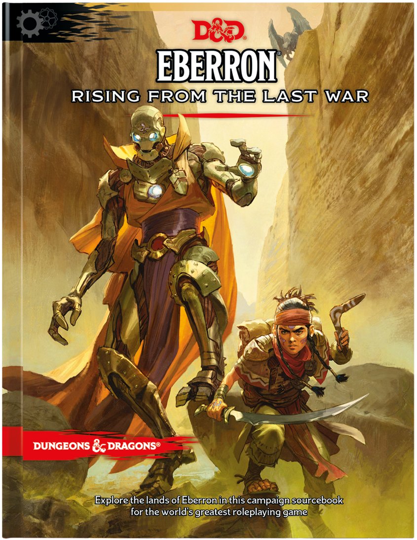 Podręcznik Dungeons And Dragons 5.0 Eberron - Rising From The Last War (ed. Angielska), gra planszowa, Wizards of the Coast