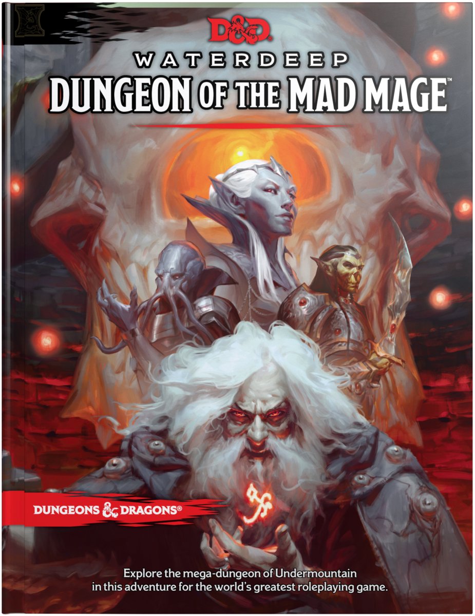 Podręcznik Dungeons And Dragons 5.0 Waterdeep - Dungeon Of The Mad Mage (ed. Angielska)