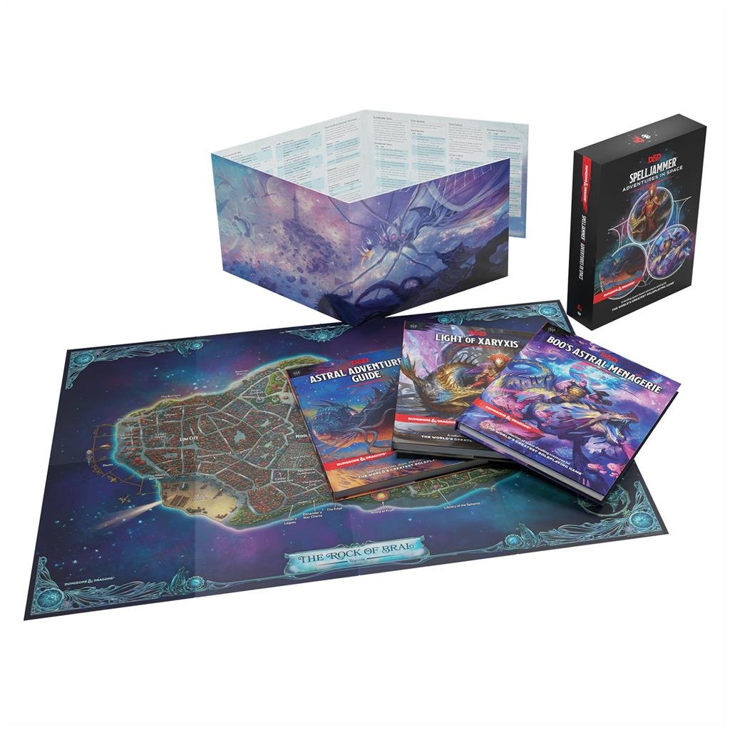 Podręcznik Dungeons & Dragons: Spelljammer - Adventures in Space (ed. Angielska), podręcznik RPG, Wizards of the Coast