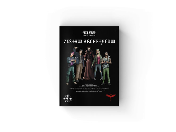 Podręcznik Kult: Boskość Utracona Zestaw Archetypów RPG, gra planszowa, ALIS GAMES