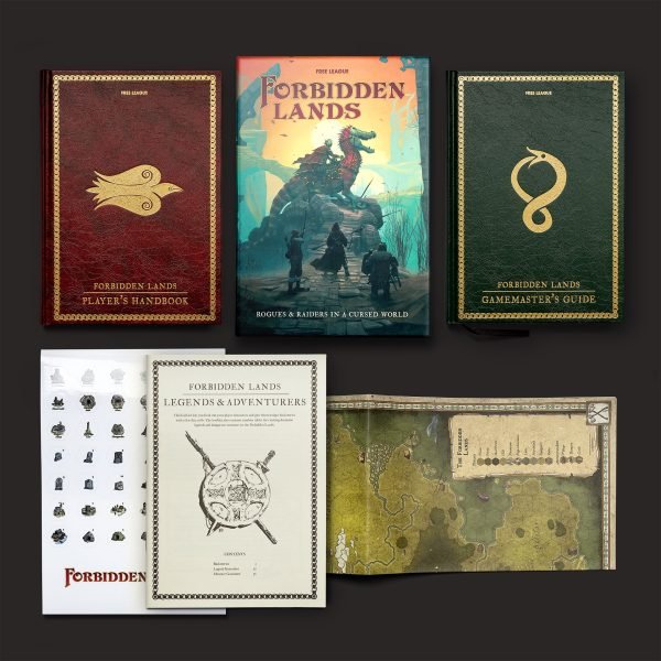 Podręcznik RPG Forbidden Lands Core Ruleset Standard Edition Boxed ...