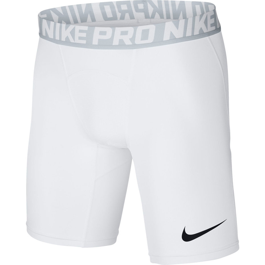 Podspodenki męskie Nike Pro Cool Compression 6 Short białe 838061 100 -  Nike