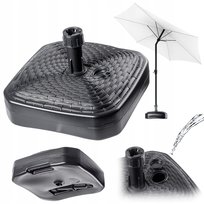 PODSTAWA PARASOLA STOJAK POD PARASOL OGRODOWY KWADRATOWY 39cm OBCIĄŻNIK