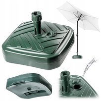 PODSTAWA PARASOLA STOJAK POD PARASOL OGRODOWY KWADRATOWY 39cm OBCIĄŻNIK