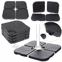 Podstawa parasoli ogrodowych stojak parasol obciążnik uchwyt na wode piasek