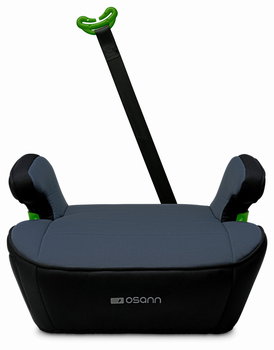 Podstawka Osann Junior Isofix i-Size z pasem Gurtfix  - Nero od 126-150cm wzrostu - Osann