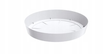 Podstawka pod doniczkę plastikowa Lofly 23cm biała - PROSPERPLAST
