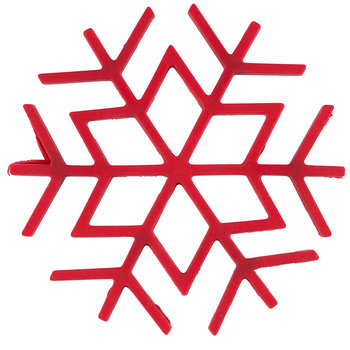 Podstawka pod garnek, Śnieżynka, 17x17x0,5 cm - Altom