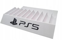 Podstawka stojak na gry - na 10 gier do PS5 PS4 PS3 - Biały