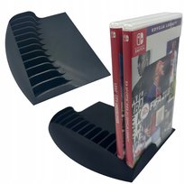 PODSTAWKA UCHWYT POD GRY NINTENDO SWITCH 12 MIEJSC CZARNY Inny producent