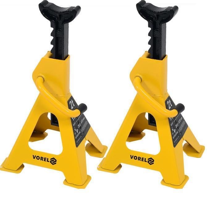 Podstawki samochodowe VOREL 80307, 2 t, 265 - 415 mm, 2 szt