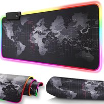 Podświetlana Podkładka Gamingowa Pod Mysz Led Xxl Retoo