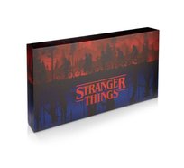Podświetlany obraz na płótnie Stranger Things 2 Worlds świecący canvas lampka Stranger Things