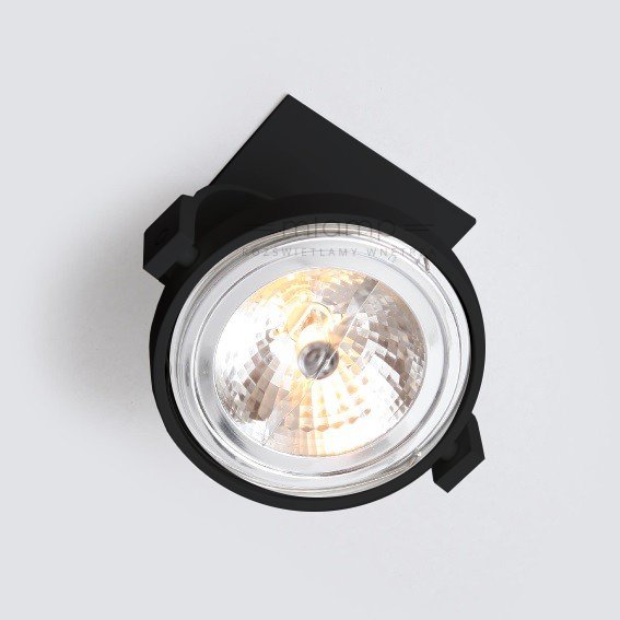Zdjęcia - Żyrandol / lampa Sakura Podtynkowa LAMPA sufitowa  7250 Shilo metalowa OPRAWA reflektorowa W 