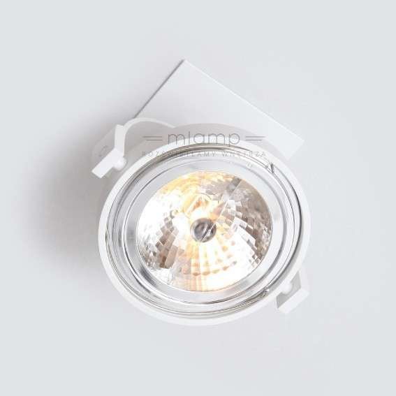 Zdjęcia - Żyrandol / lampa Sakura Podtynkowa LAMPA sufitowa  7251 Shilo metalowa OPRAWA reflektorowa W 