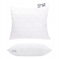 PODUSZKA 70X80 ANTYALERGICZNA GRUBA PIKOWANA ZAMEK PRODUKT POLSKI