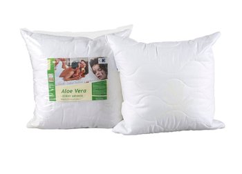 Poduszka antyalergiczna 70x80 Aloe Vera 1,00 kg 100% bawełna wykończona substancją Aloe Vera AMW - AMW