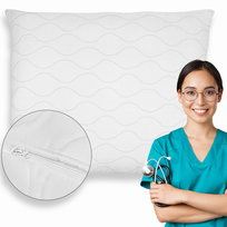 Poduszka antyalergiczna medyczna z zamkiem 70x80 cm Medicine Spod Igły i Nitki