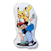 Poduszka Ash maskotka pokemony przytulanka pokemon