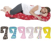 poduszka ciążowa dla kobiet, wielofunkcyjna, wygodna, duża poduszka ciążowa dla kobiet, wielofunkcyjna, wygodna, duża (wzór: kulki wiosenne)