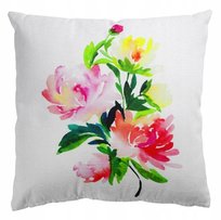 Poduszka Dekoracyjna 43X43 Wiosenna Piwonie Do Salonu Na Kanape